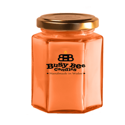 Christmas Orange Medium Candle