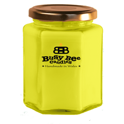 Sherbert Lemon Large Candle