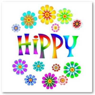 Happy Hippy Small Candle