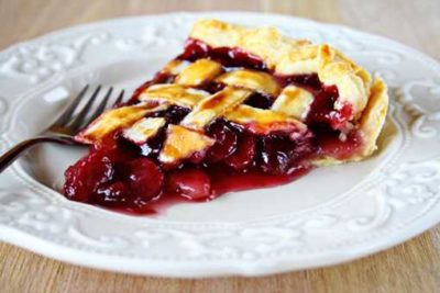 Sweet Cherry Pie Small Candle