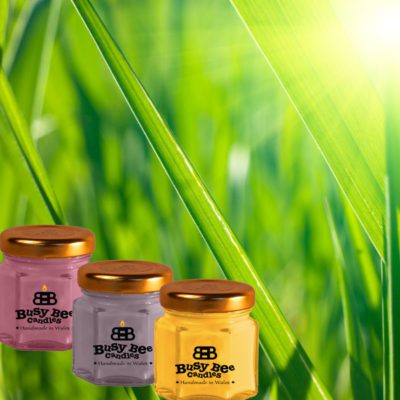 Green Green Grass (Glaswellt Gwyrdd Gwyrdd) Mini Me Candle