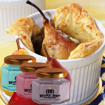 Crimson Pear Small Candle