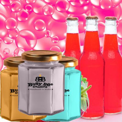 Strawberry Pop Medium Scented Candle