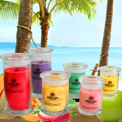 Beach Bum Small Elegance Candle