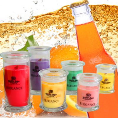 Orange Pop Medium Elegance Scented Candle