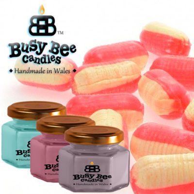 Rhubarb And Custard Small Candle