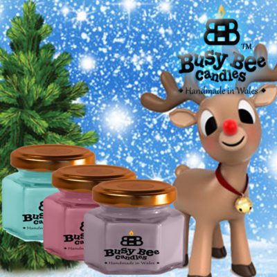 Rudolph's Trail Small Candle
