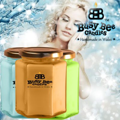 Snow Angel Large Candle