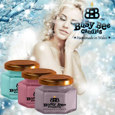 Snow Angel Small Candle