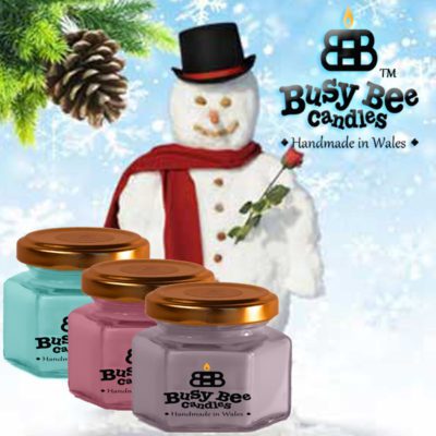 Snow Balls Small Candle