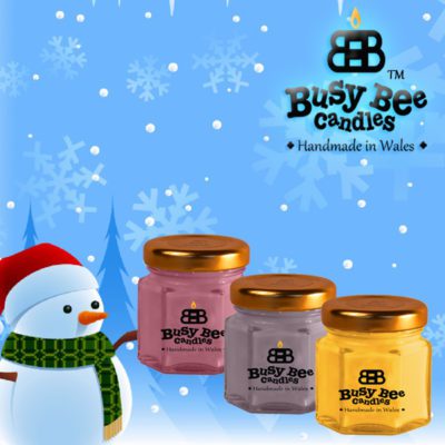 Snow Flakes Mini Me Candle