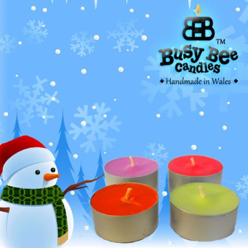 Snow Flakes Tea Lights