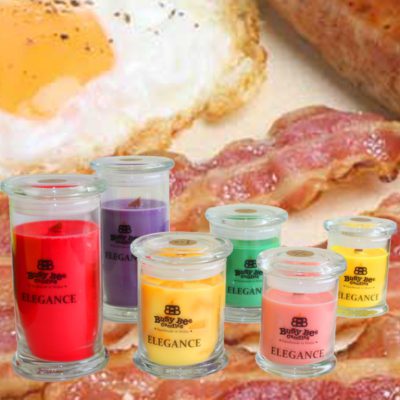 Sizzling Bacon Medium Elegance Candle