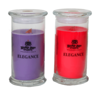 Midnight Peppermint Large Elegance Candle