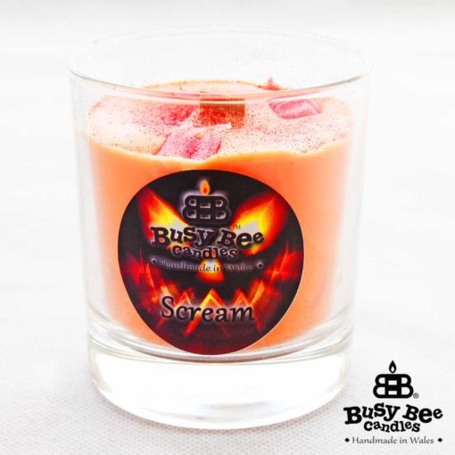 Scream Halloween Crackling Wick Scented Candle