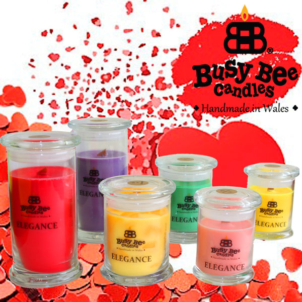 Passionate Kiss Scented Elegance Candles